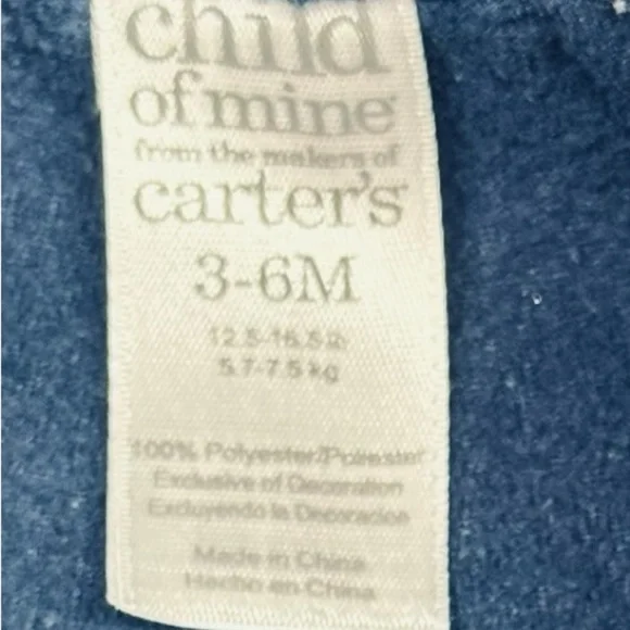 Carter’s Polar Bear Fleece Outfit (Size 3–6 Months) - Picture 10 of 14